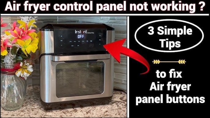 What to Do When Your Air Fryer Panel Stops Working – 3 Easy Fixes !!  #airfryertips #airfryerhacks