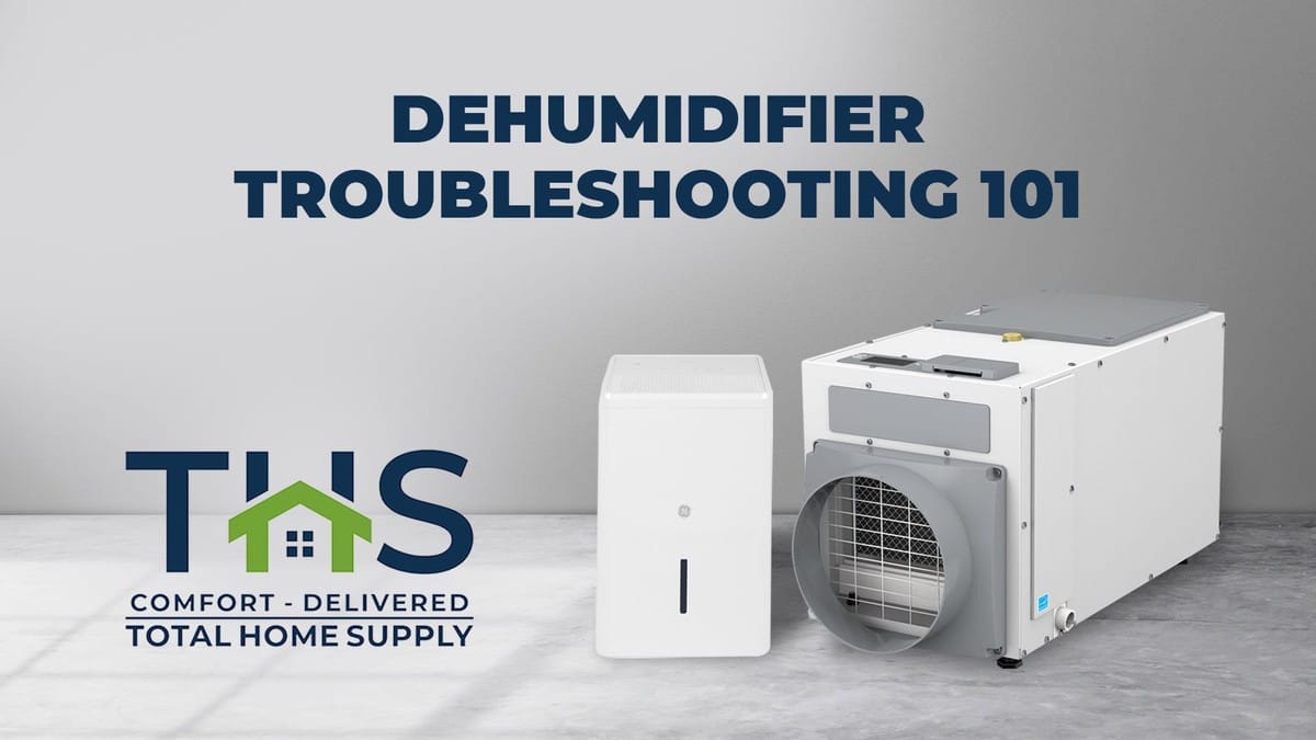 Don't Sweat It: Dehumidifier Repair and Troubleshooting