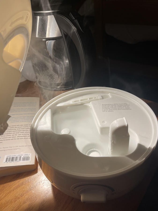 humidifier not blowing mist after a single evening of use?? : r/HomeKit